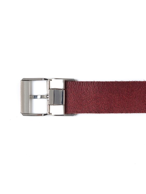 Mustang Mustang Cintura da uomo BELT Rosso