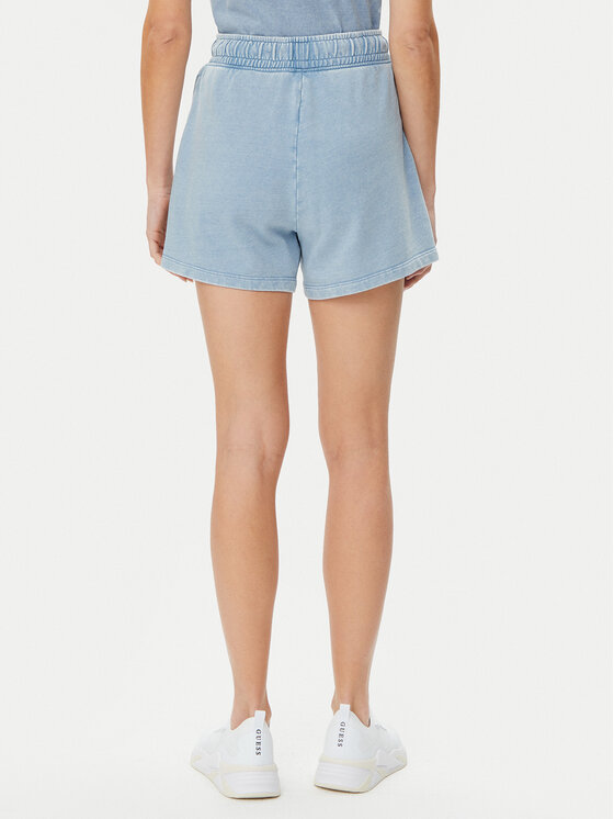 Guess Jeans Guess Jeans Szorty sportowe W5GD0N KCTJ1 Niebieski Relaxed Fit
