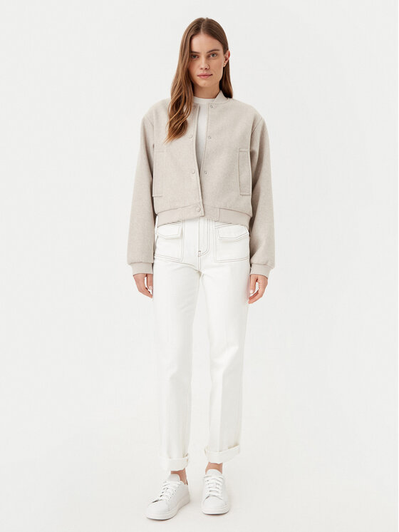 Noisy May Noisy May Bomber striukė Eddi 27032203 Smėlio Regular Fit