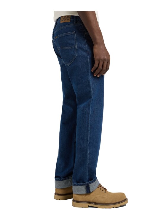 Lee Lee Jeansy West Niebieski Loose Fit