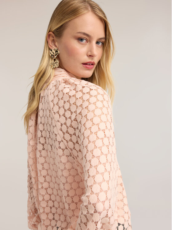 Motivi Motivi Blusa 2046W000814N006 Rosa Boxy Fit