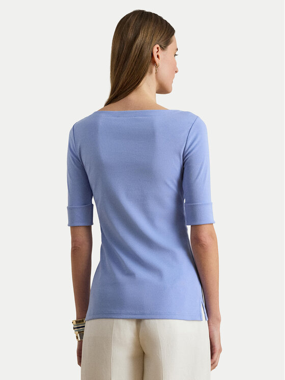 LAUREN RALPH LAUREN LAUREN RALPH LAUREN Bluză 200654963199 Albastru celest Slim Fit