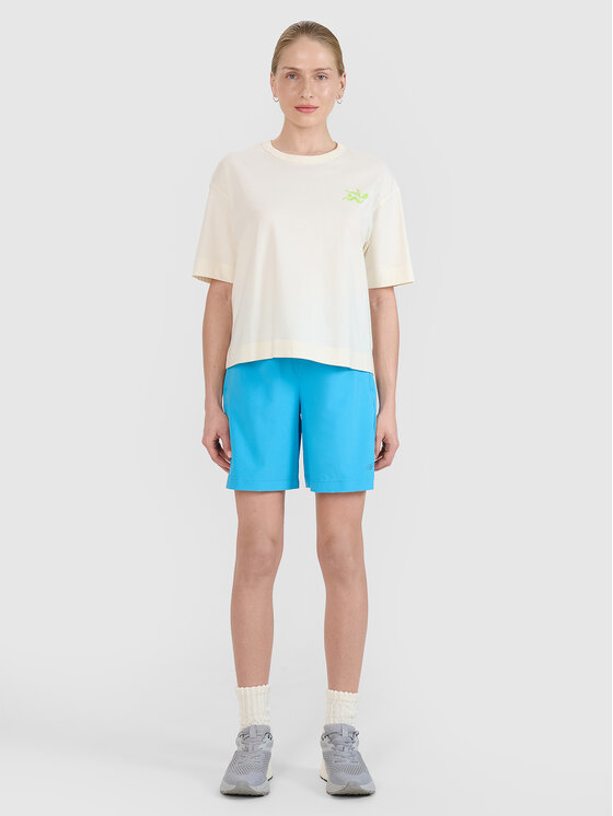 4F 4F Bavlnené šortky BEACHWEAR BASIC Modrá Regular Fit