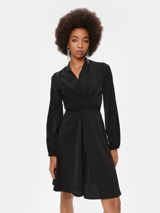 DKNY Každodenné šaty DD3G2174 Čierna Regular Fit