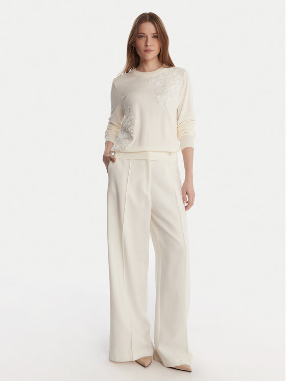 Artigli Artigli Светр ACMA002801 Écru Regular Fit