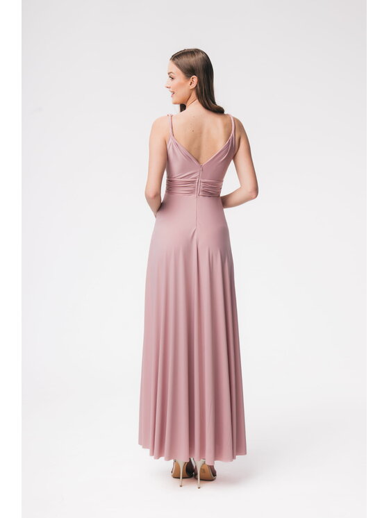 Aurora Aurora Elegantní šaty Milo pale pink Růžová Feminine Fit