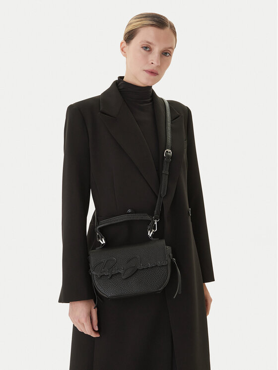 Pepe Jeans Pepe Jeans Handtasche Amber Script PL031664 Schwarz