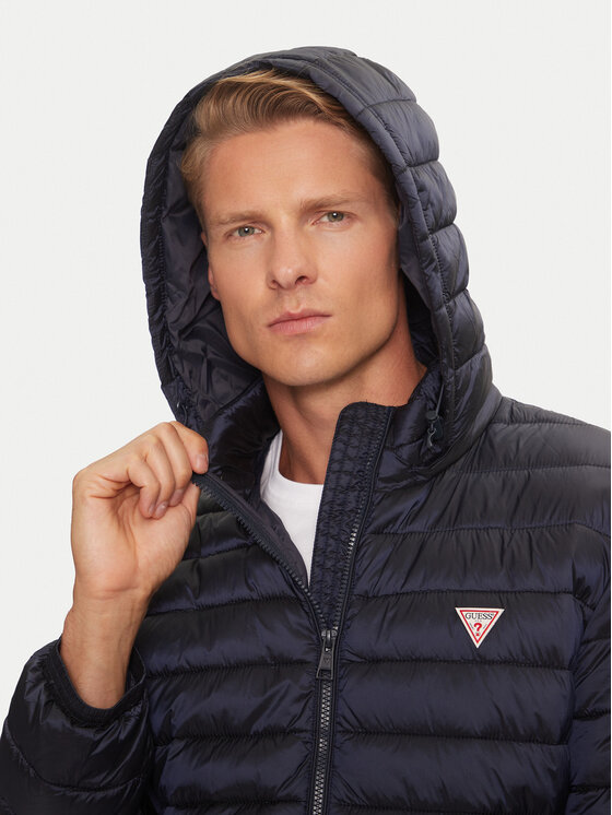 Guess Guess Pehelykabát M4YL99 WG922 Sötétkék Regular Fit