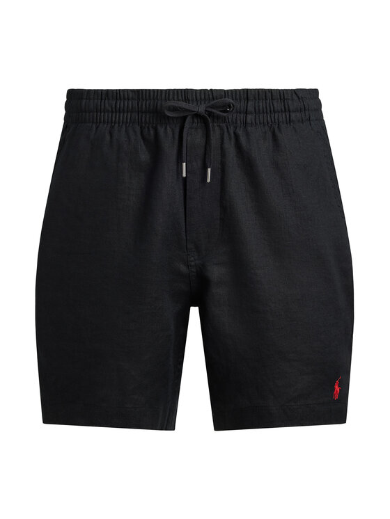 Polo Ralph Lauren Polo Ralph Lauren Auduma šorti 710P08205504 Melns Regular Fit