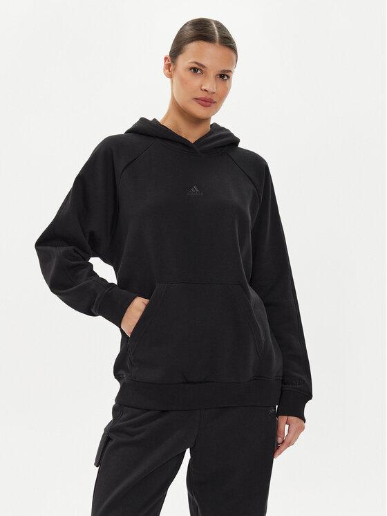 adidas adidas Mikina ALL SZN IW1269 Černá Loose Fit