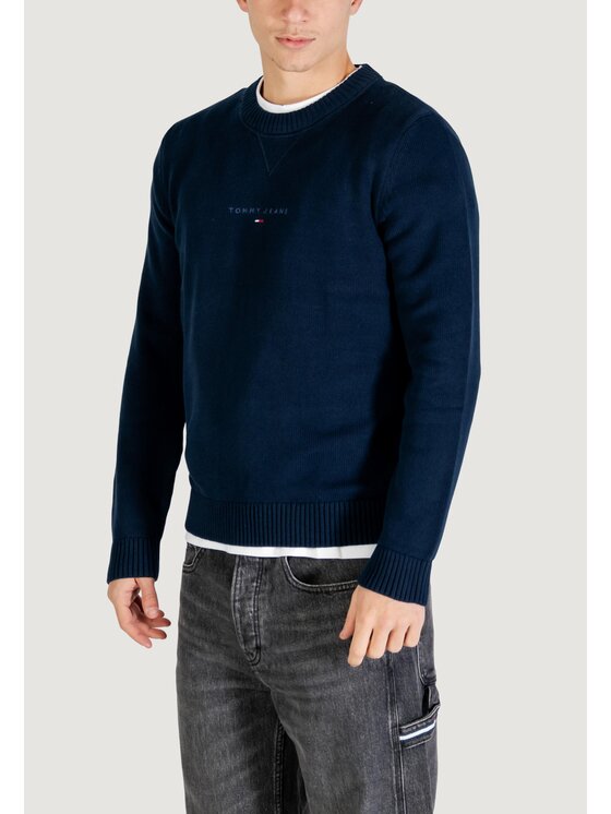 Tommy Jeans Tommy Jeans Maglione DM0DM22352 Blu Casual Fit