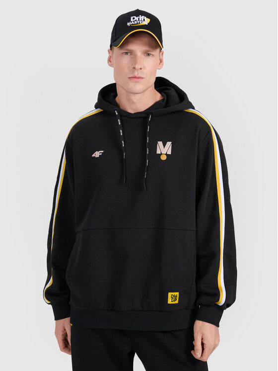 4F 4F Bluza TEAMWEAR Czarny Regular Fit
