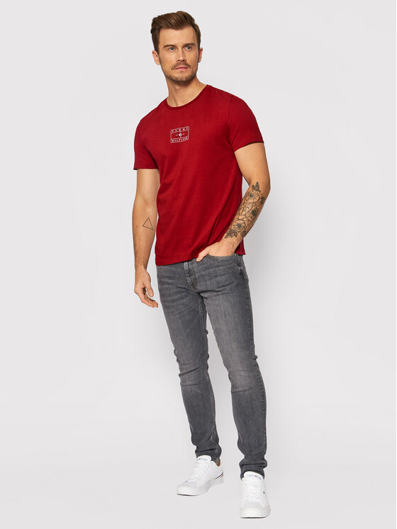 Tommy Hilfiger T Shirt Centre Flag Graphic MW0MW20154 erven