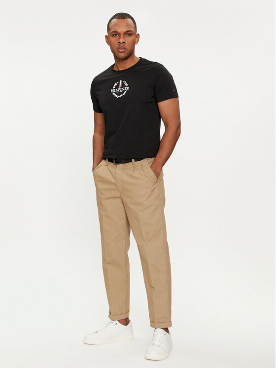 Tommy Hilfiger Tommy Hilfiger T-särk Global Stripe MW0MW34388 Must Regular Fit