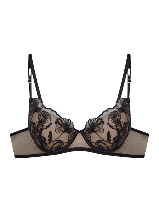 Esotiq Esotiq Biustonosz push-up 41829 Czarny