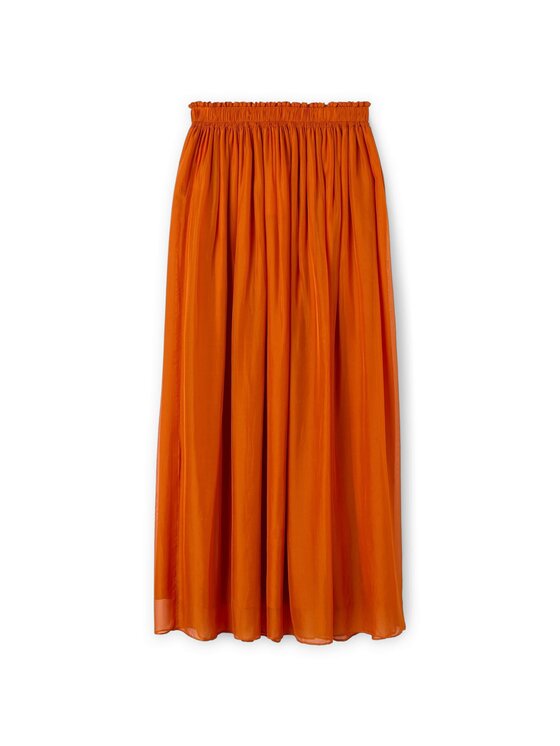 Motivi Motivi Gonna midi 1103W000668N017 Arancione A-Line Fit