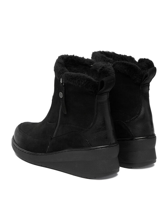Go Soft Go Soft Stiefeletten CEO-WI23-NUREN-01 Schwarz