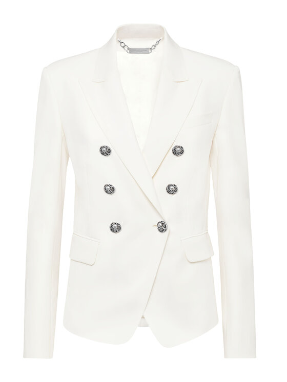 PHILIPP PLEIN PHILIPP PLEIN Marynarka 2583 Biały