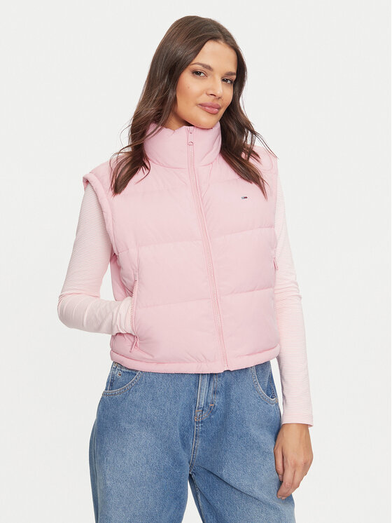 Tommy Jeans Vesta Essential DW0DW19696 Ružová Regular Fit