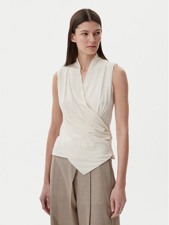 BOSS BOSS Palaidinė Euana 50537768 Écru Regular Fit