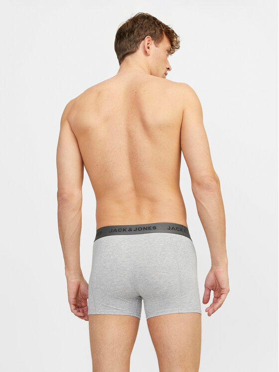 Jack&Jones Jack&Jones Set od 3 para bokserica Yannick 12252801 Siva