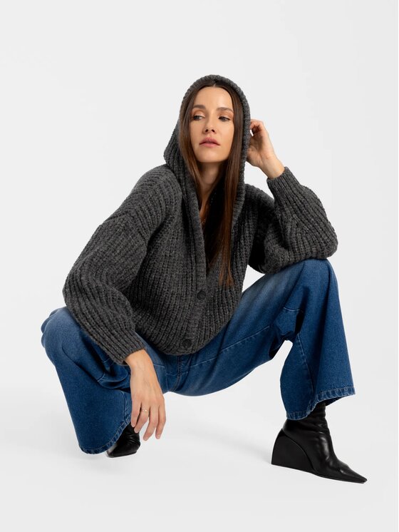 MANDRAGORA MANDRAGORA Maglione Roye Grigio Regular Fit