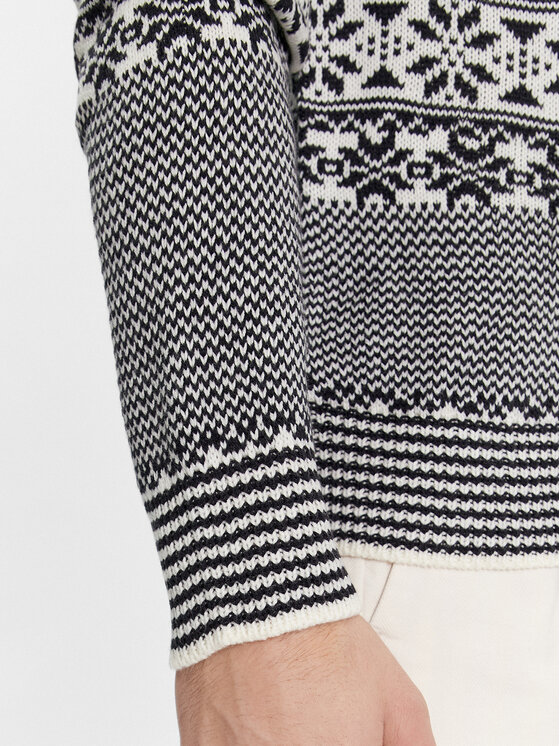 Brave Soul Brave Soul Sweter MK-248CRATCHITB Granatowy Regular Fit