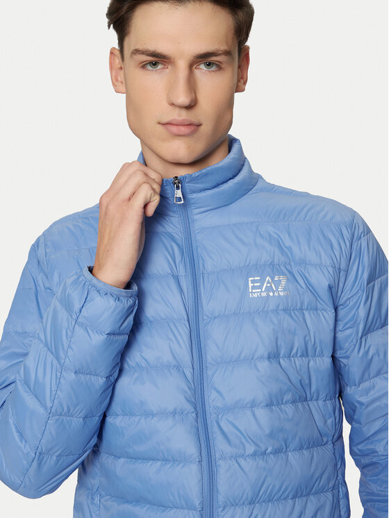 EA7 Emporio Armani Vatovaná bunda 8NPB23 PNGPZ 1526 Modrá Regular Fit