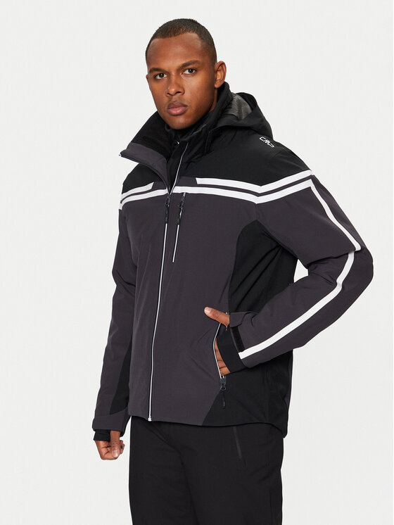 CMP Lyžiarska bunda 34W4687 Sivá Regular Fit