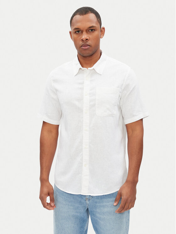 Pepe Jeans Pepe Jeans Košile Amaro PM308847 Bílá Regular Fit