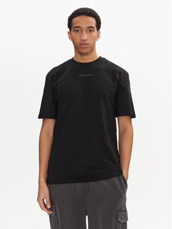 Karl Kani Tričko Retro T&L 60300333 Čierna Regular Fit