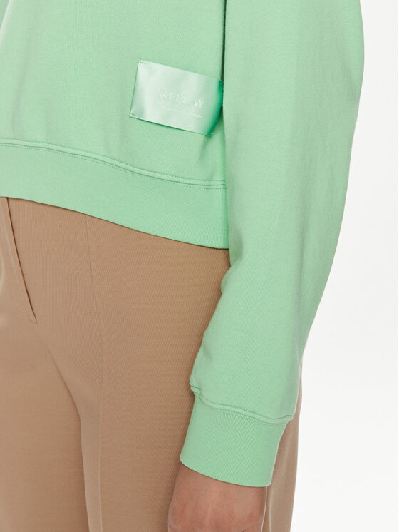 REPLAY Replay Bluza W3104B.000.23650P Zielony Regular Fit
