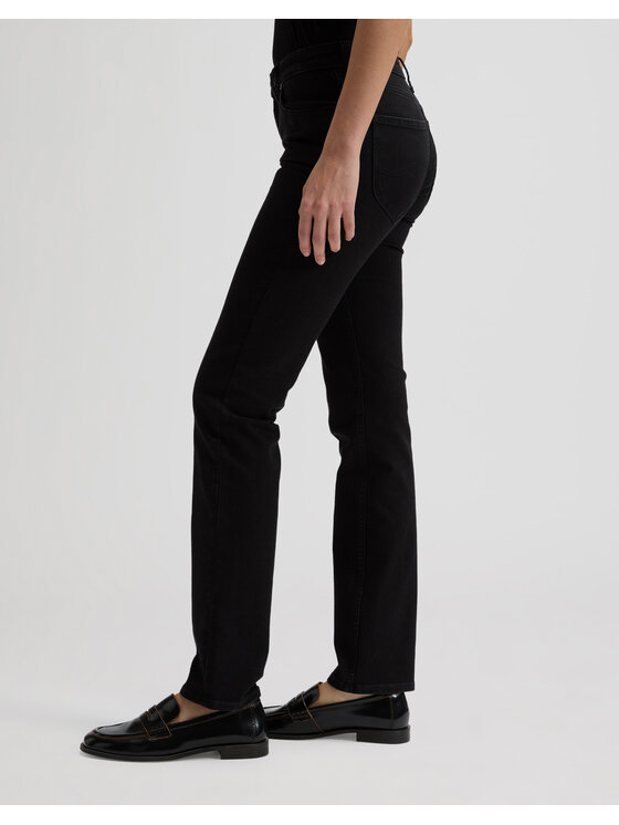 Lee Lee Jeansy MARION Czarny Straight Fit