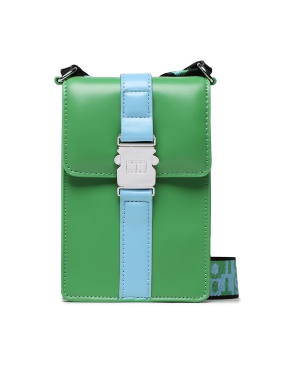 Etui pentru telefon Tommy Jeans Tjw Item Phone Pouch AW0AW14829 Verde