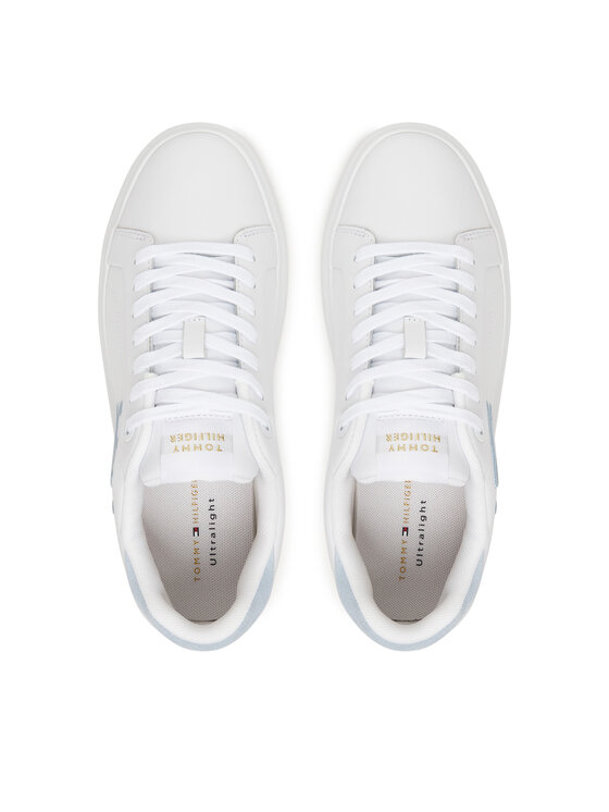 Tommy Hilfiger Tommy Hilfiger Sneakersy Th Icon Court Script FW0FW09363 Bílá
