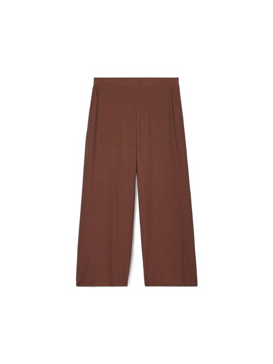 Fiorella Rubino Fiorella Rubino Spodnie materiałowe P083L002505N022 Brązowy Flared Fit