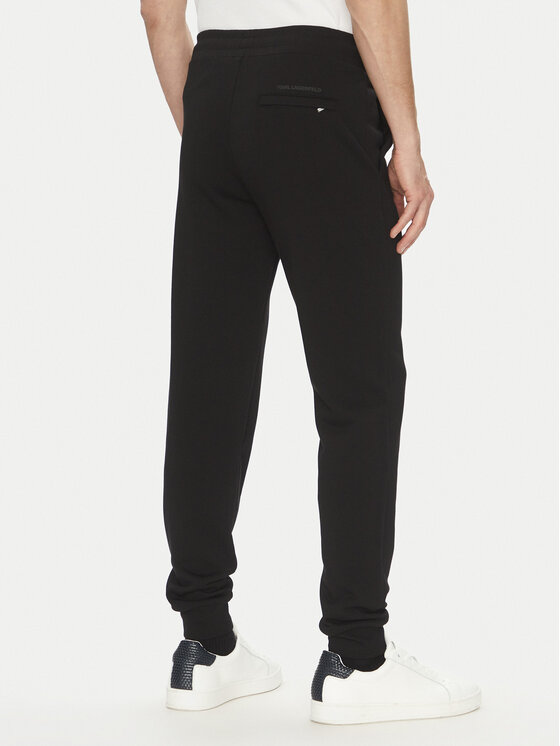 KARL LAGERFELD KARL LAGERFELD Teplákové nohavice 705752 500900 Čierna Regular Fit