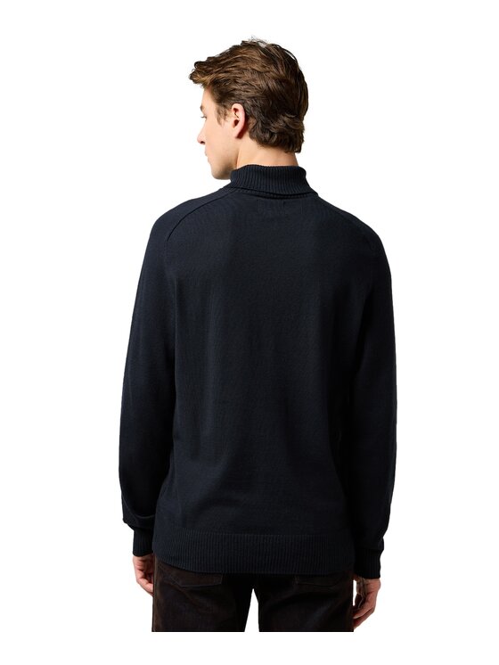 Wrangler Wrangler Sweter 112371532 Czarny Regular Fit