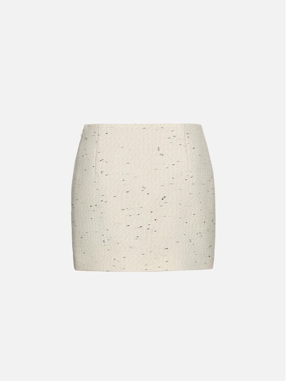 La Mania La Mania Minigonna AMOS Crema Basic Fit