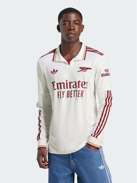 adidas adidas Koszulka techniczna Arsenal Biały Slim Fit