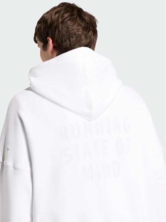 adidas adidas Bluza techniczna adi365 Cheering Biały Loose Fit