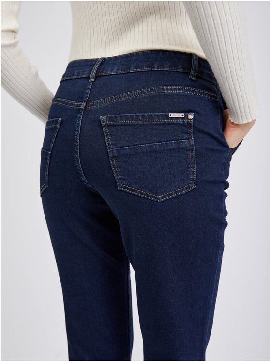 Orsay Orsay Jeansy 312176550000__40 Niebieski Straight Fit