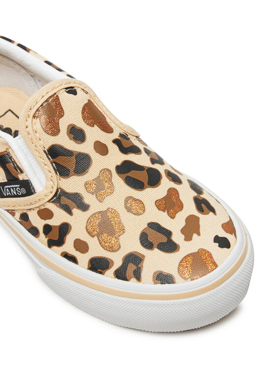 Vans Vans Tenisky Classic Slip-On Glitter VN000CYGBF21 Béžová