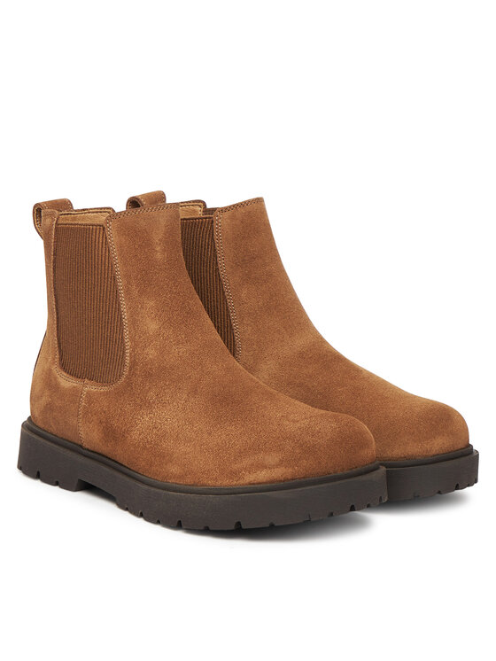Birkenstock Birkenstock Боти тип челси Highwood Slip On Mid 1030115 Кафяв