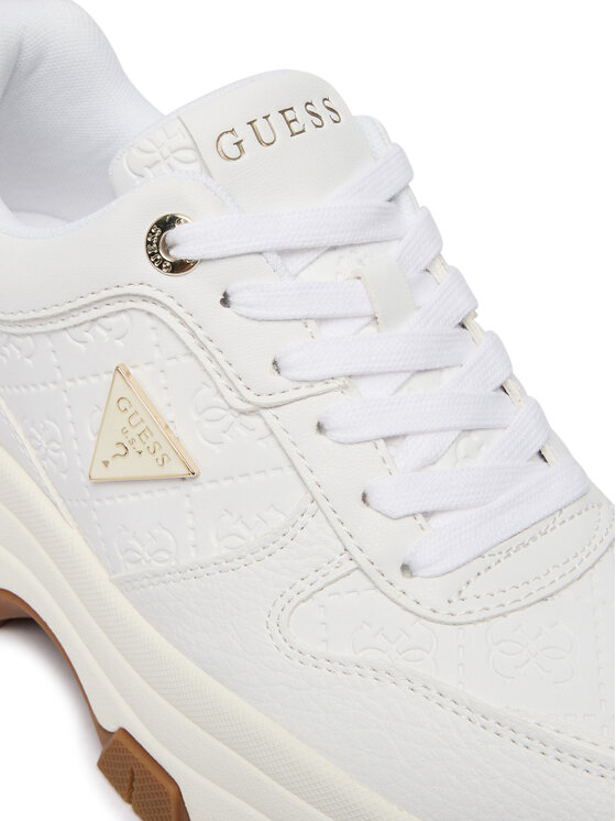 Guess Guess Sneakersy FLFBE3 FAL12 Bílá