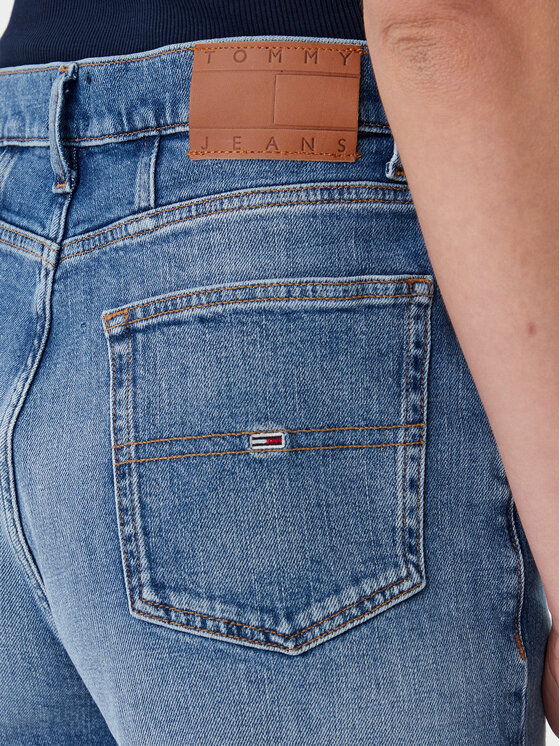 Tommy Jeans Tommy Jeans Džínsové šortky DW0DW20092 Modrá Mom Fit