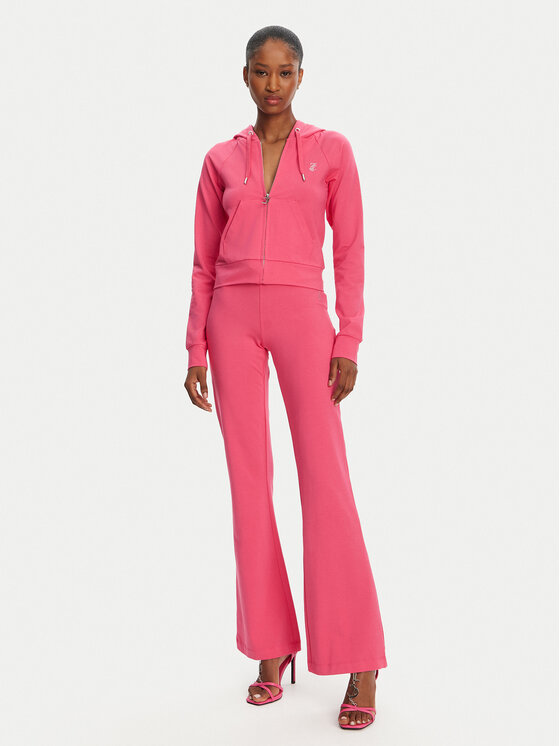 Juicy Couture Juicy Couture Pantaloni da tuta Apollo JCWBJ125311 Rosa Flared Leg