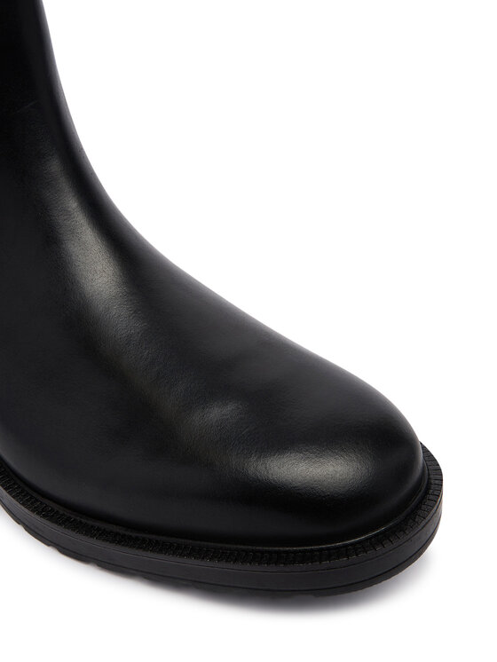 Tommy Hilfiger Tommy Hilfiger Боти Cleated Hilfiger Brush Wl Chel FM0FM06080 Черен