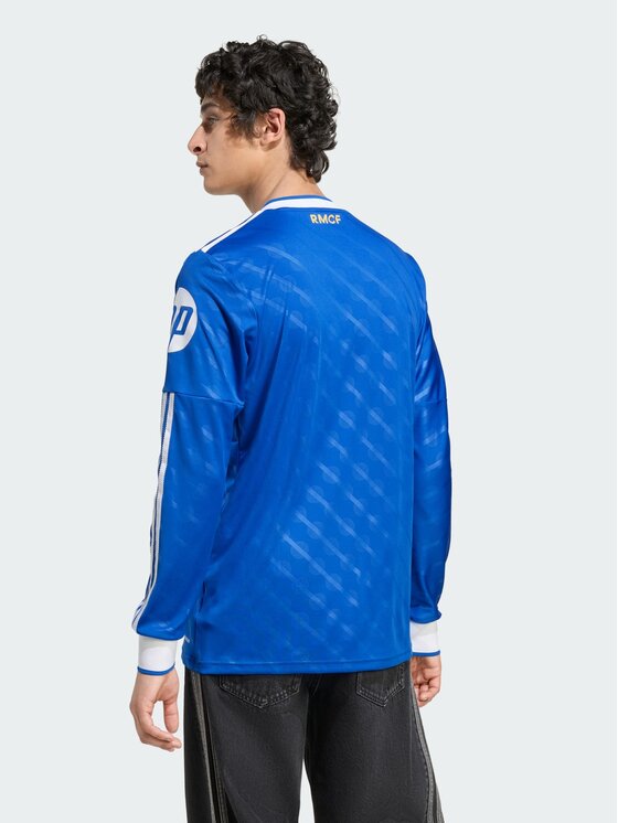 adidas adidas Koszulka techniczna Real Madrid Błękitny Slim Fit