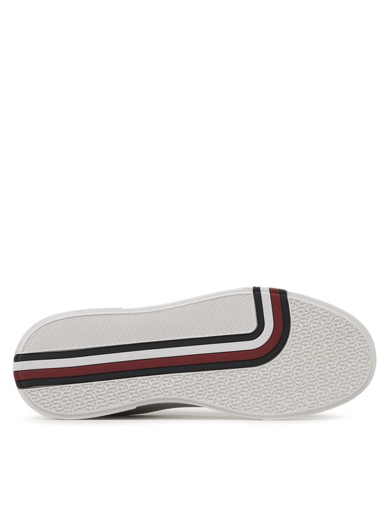 Tommy Hilfiger Tommy Hilfiger Snīkeri Elevated Rbw Cupsole Leather FM0FM04487 Balts